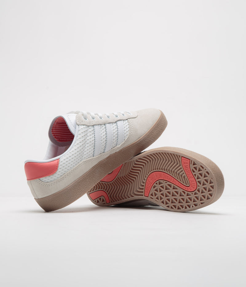 Adidas Puig Indoor Shoes in Wonder White and FTWR White / Gum4