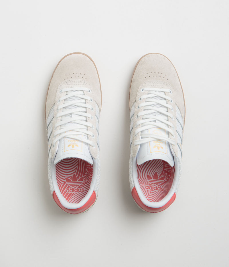 Adidas Puig Indoor Shoes in Wonder White and FTWR White / Gum4