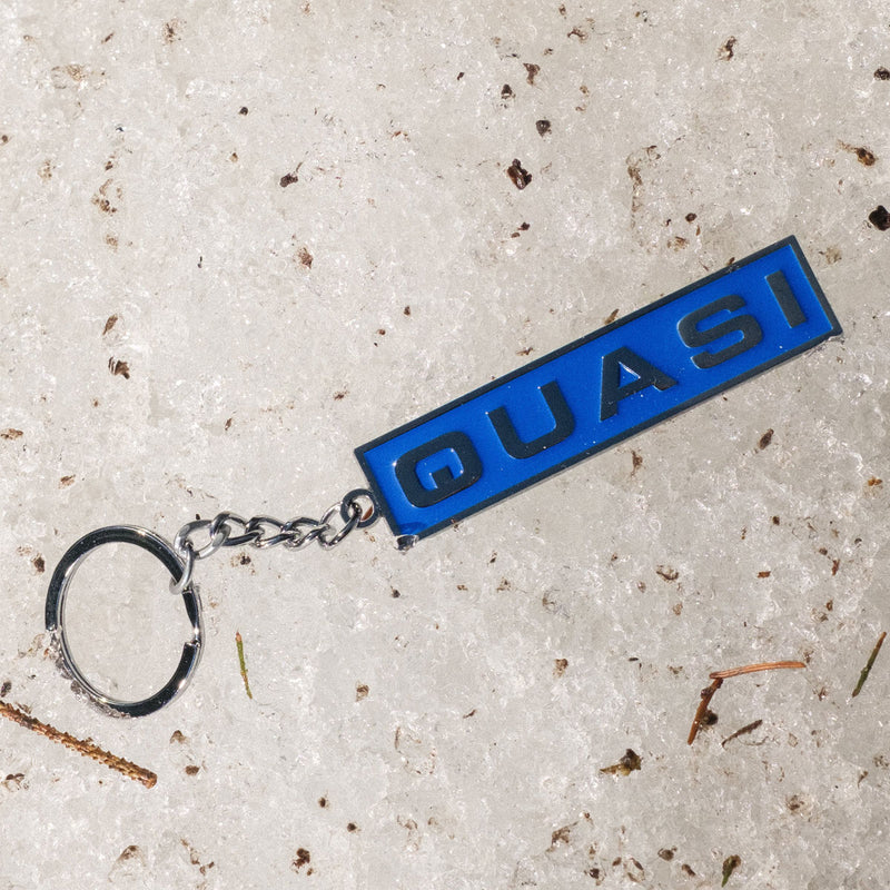 Quasi Euro Keychain - Blue