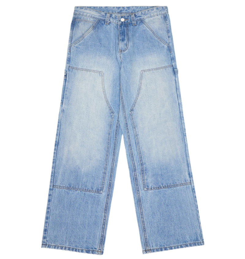 SILNT CHPTRS 29 / LIGHT BLUE WASHED "RANCHER" CARPENTER DENIIM
