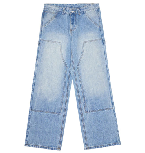SILNT CHPTRS 29 / LIGHT BLUE WASHED "RANCHER" CARPENTER DENIIM