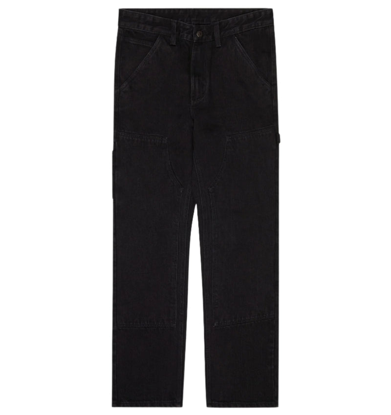 SILNT CHPTRS 29 / BLACK WASHED "RANCHER" STRAIGHT LEG DENIM