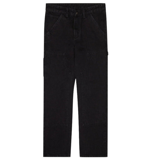 SILNT CHPTRS 29 / BLACK WASHED "RANCHER" STRAIGHT LEG DENIM