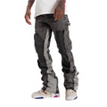 SugarHill 30 / BLACK/GREY "REVOLVER" STACKED JEANS