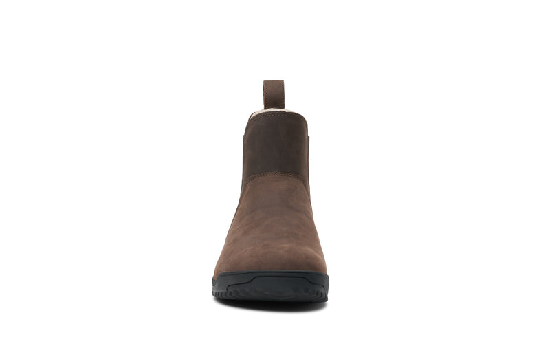 Xero Shoes Ridgeway Chelsea Lined Men Shoe in Brown Rare View