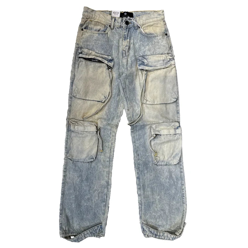 Rigid Baggy Cargo Denim