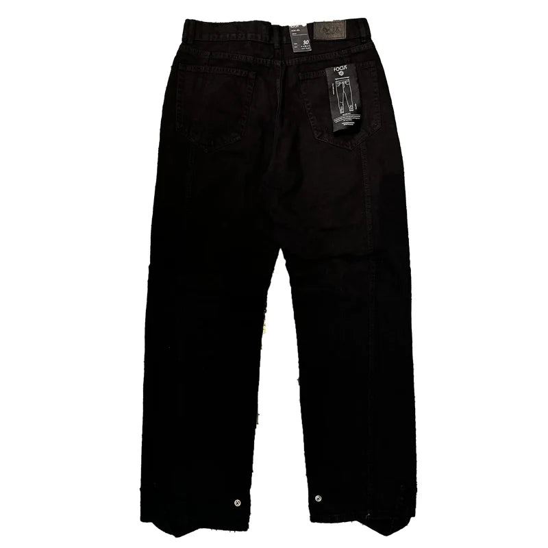 Rigid Baggy Cargo Denim