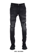 RIP & REPAIR EMB DENIM