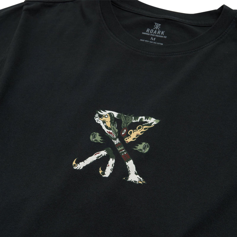 Roark Augs Safe Camp T-Shirt - Washed Black
