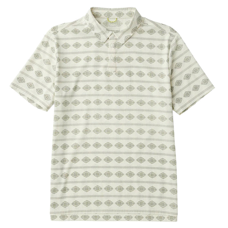 Roark Bless Up Polo Shirt - Unbleached