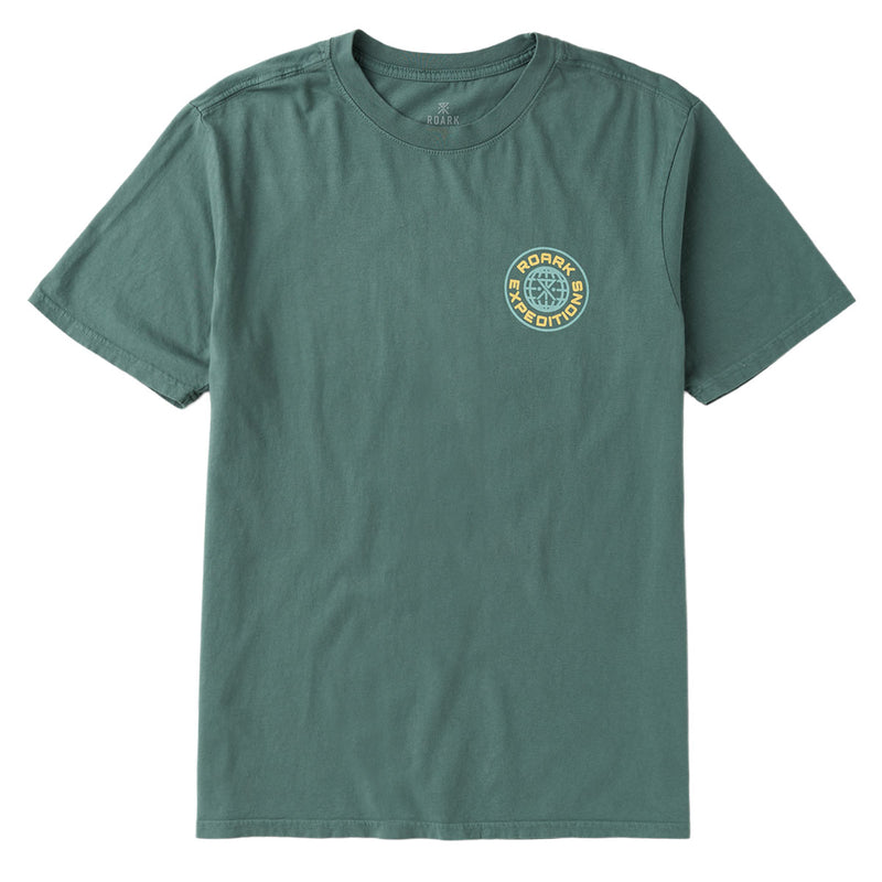 Roark Goin Global T-Shirt - Slate Green