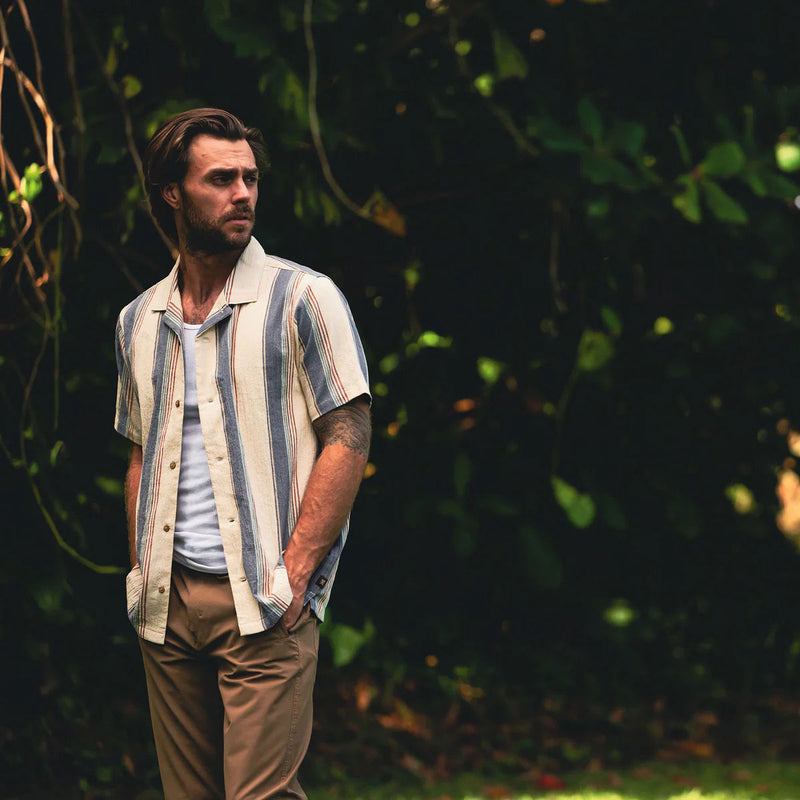 Roark Gonzo Woven Shirt - Ivory