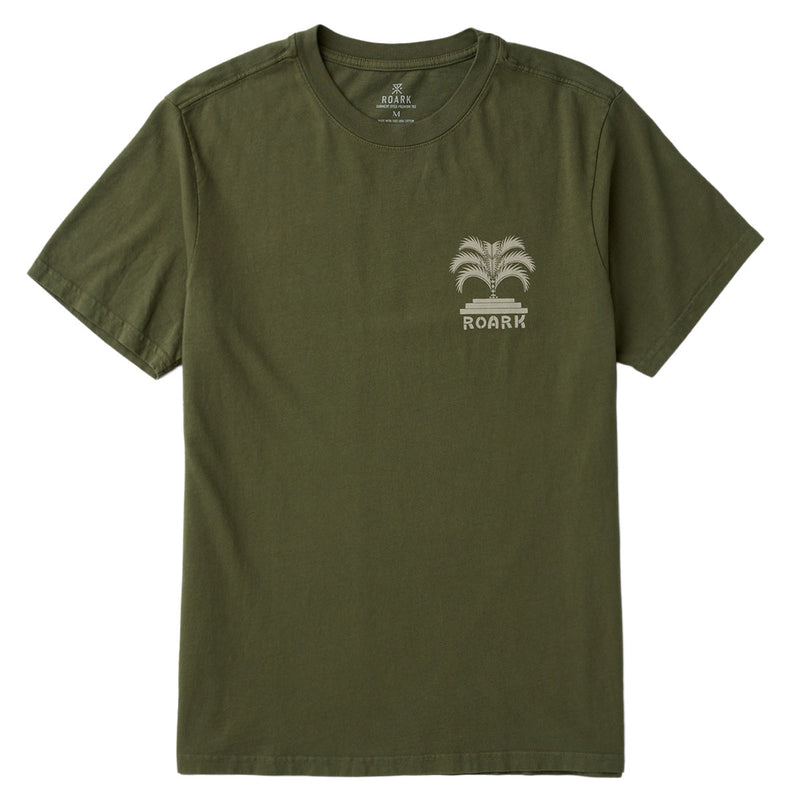 Roark Moto Palm T-Shirt - Military