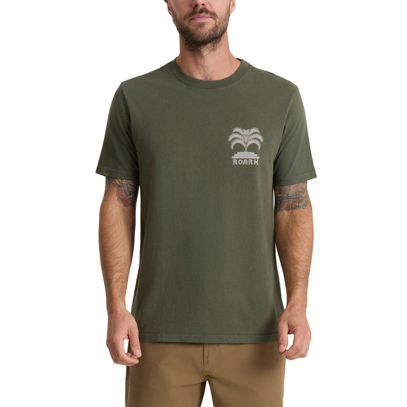 Roark Moto Palm T-Shirt - Military