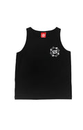 Front View of the IceCream Kids Running Dog Tank Top