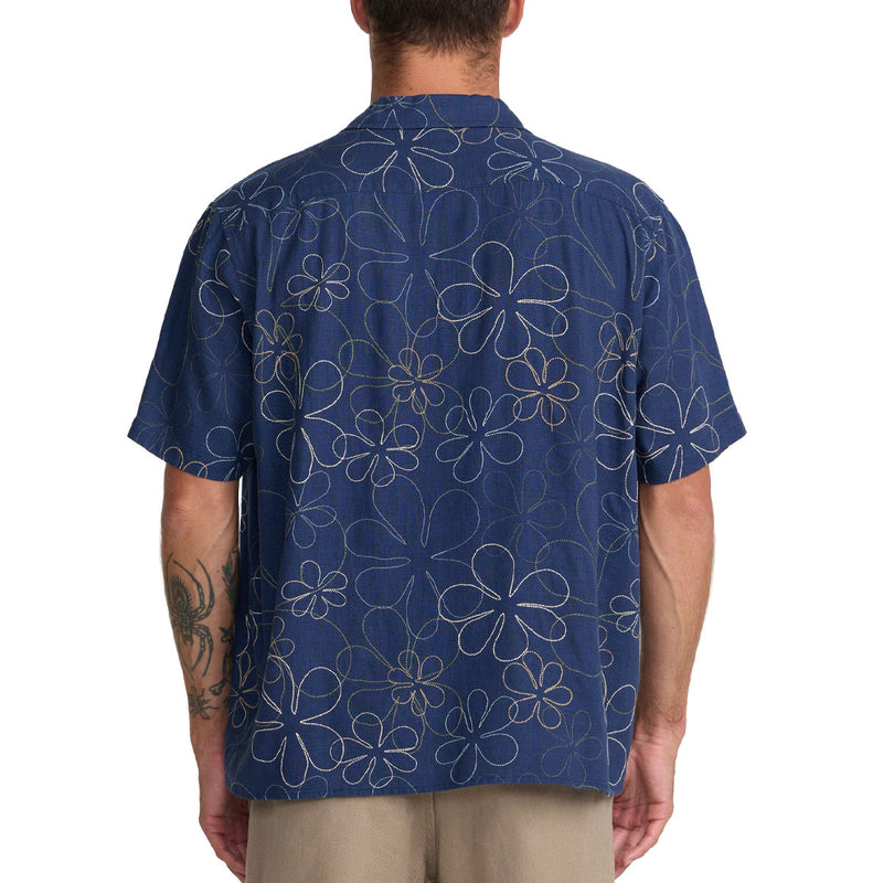 RVCA Full Bloom Shirt - Indigo