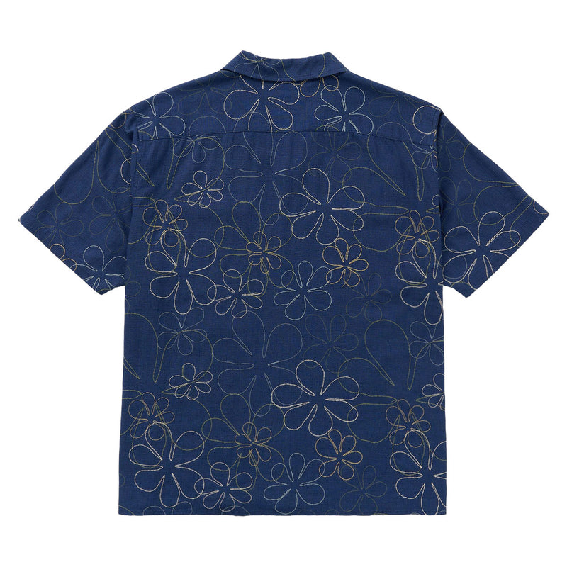 RVCA Full Bloom Shirt - Indigo