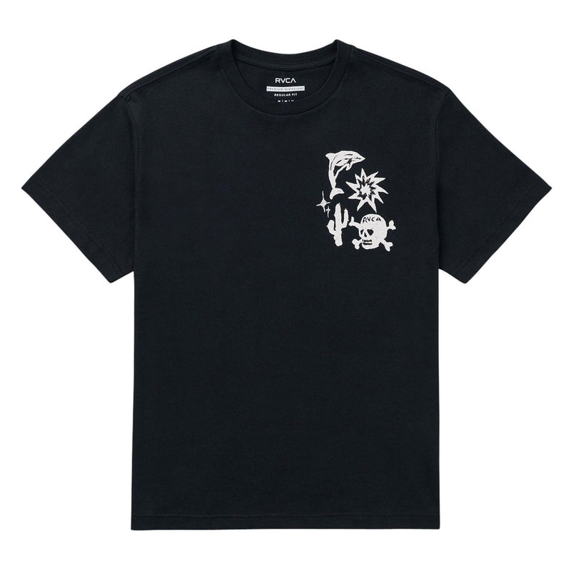 RVCA High On Life T-Shirt - Black
