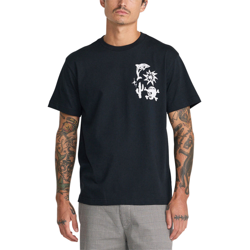 RVCA High On Life T-Shirt - Black