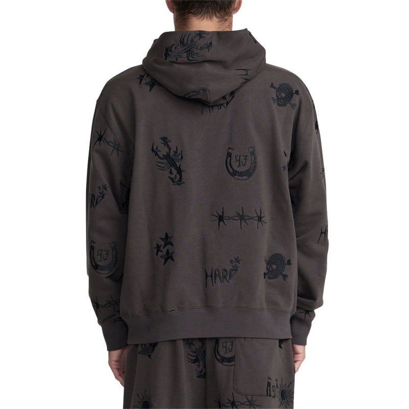 RVCA x Dani Miller Hoodie - Pirate Black