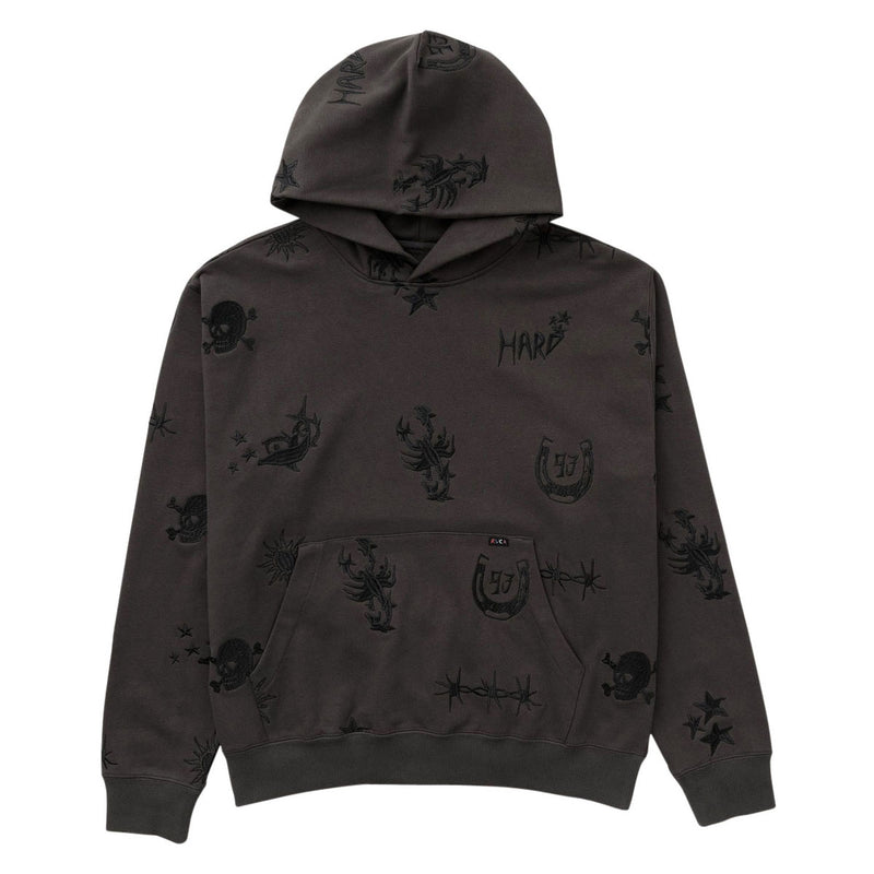 RVCA x Dani Miller Hoodie - Pirate Black