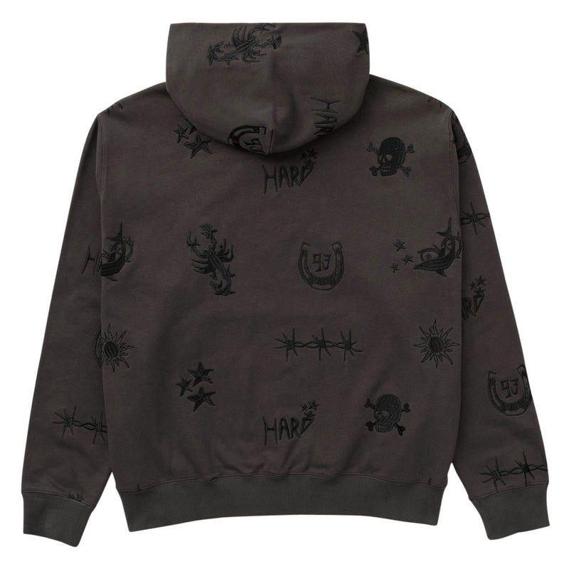 RVCA x Dani Miller Hoodie - Pirate Black