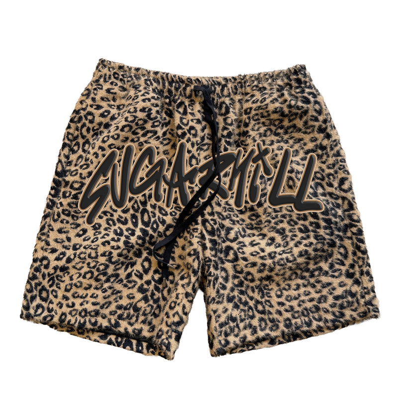 "SAHARA" SHORTS (TAN LEOPARD)