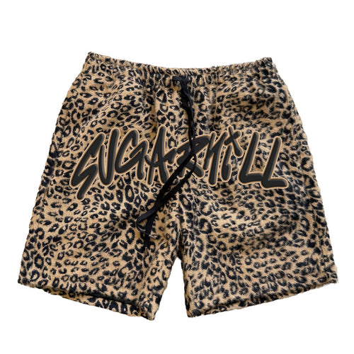 "SAHARA" SHORTS (TAN LEOPARD)