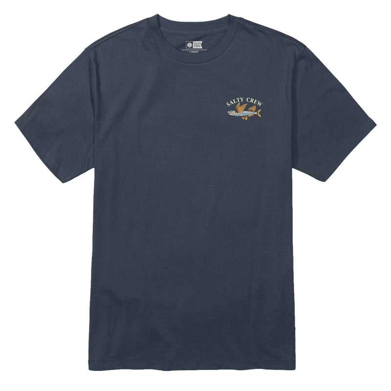 Salty Crew Fly Home T-Shirt - Navy