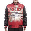 San Francisco 49er Remix Varsity Jkt