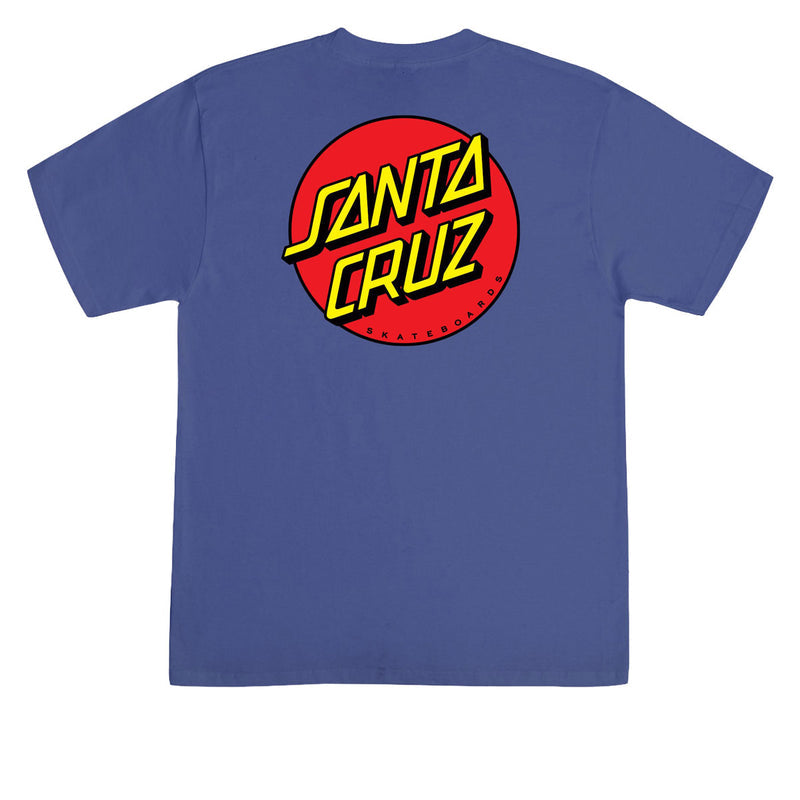 Santa Cruz Classic Dot T-Shirt - Metro Blue