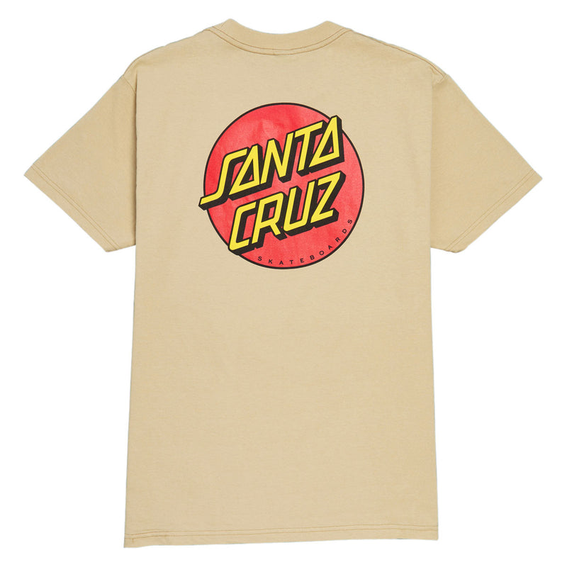 Santa Cruz Classic Dot T-Shirt - Sand