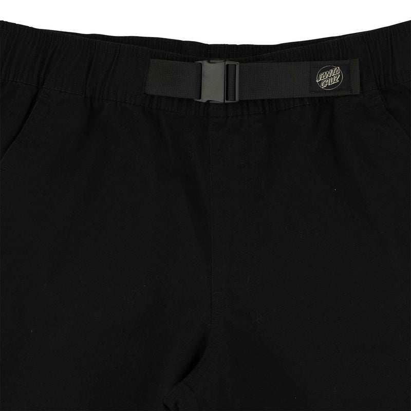 Santa Cruz Flex Elastic Waist Shorts - Black