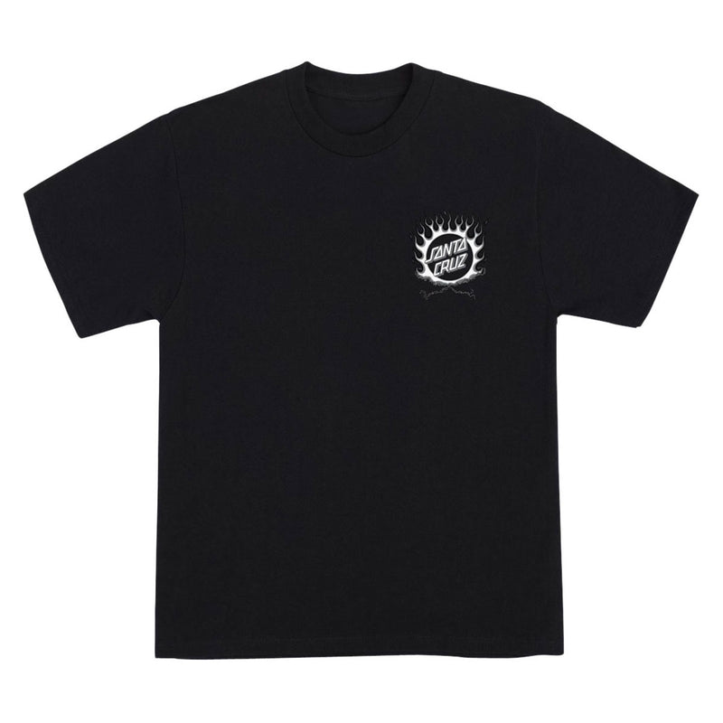 Santa Cruz Forging Dot T-Shirt - Black