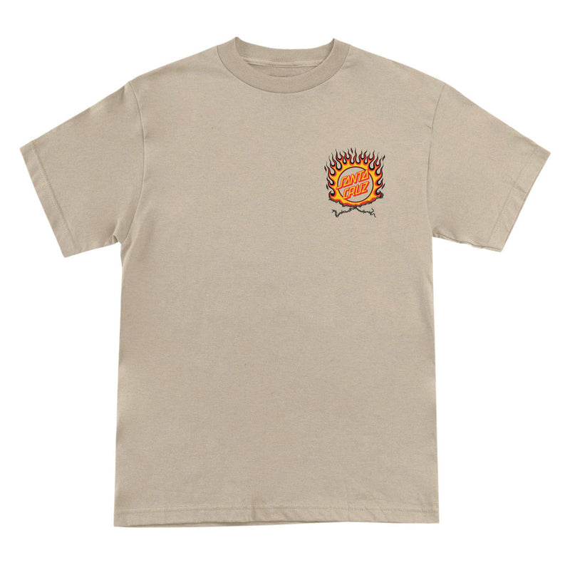 Santa Cruz Forging Dot T-Shirt - Sand