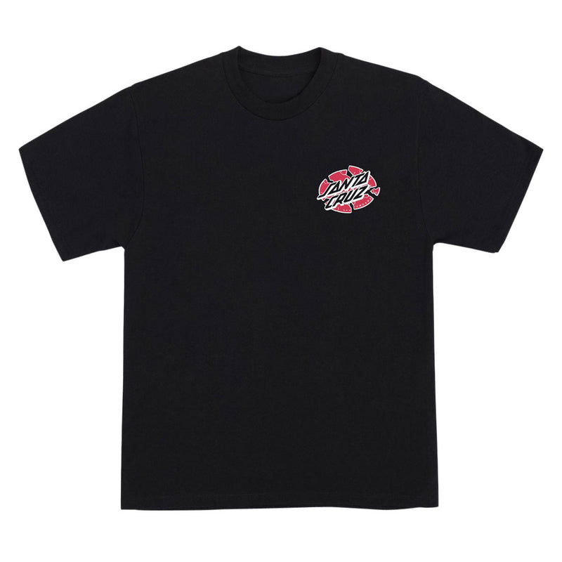 Santa Cruz Grabke Exploding Dot T-Shirt - Black