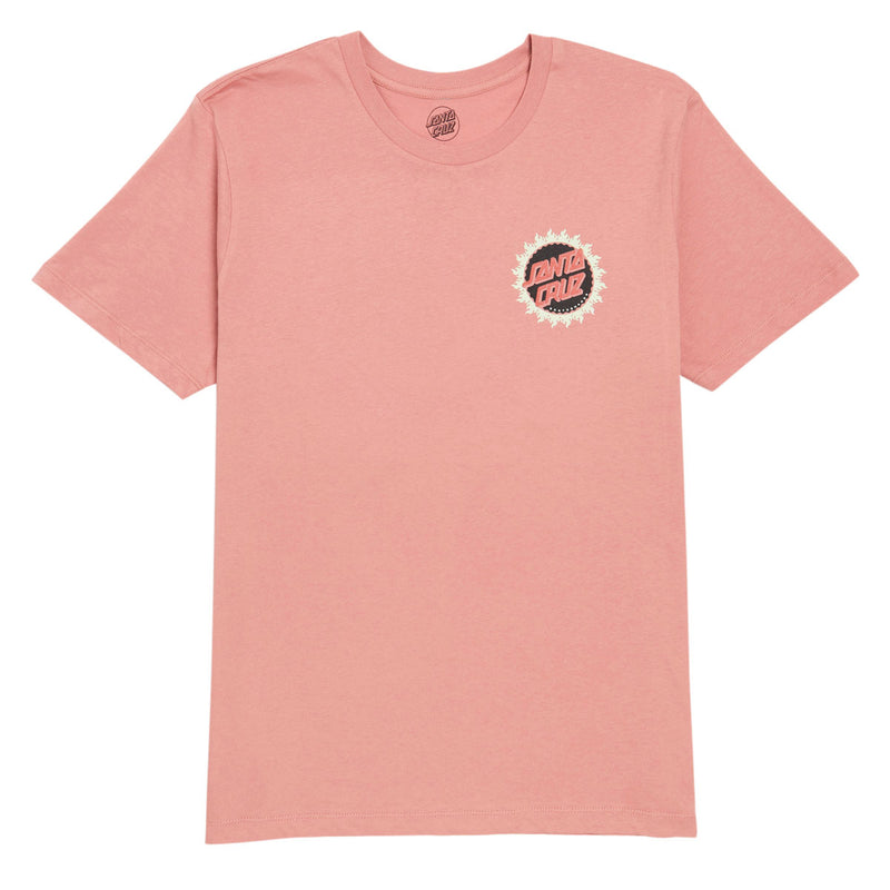 Santa Cruz Womens Outburst T-Shirt - Dusty Rose