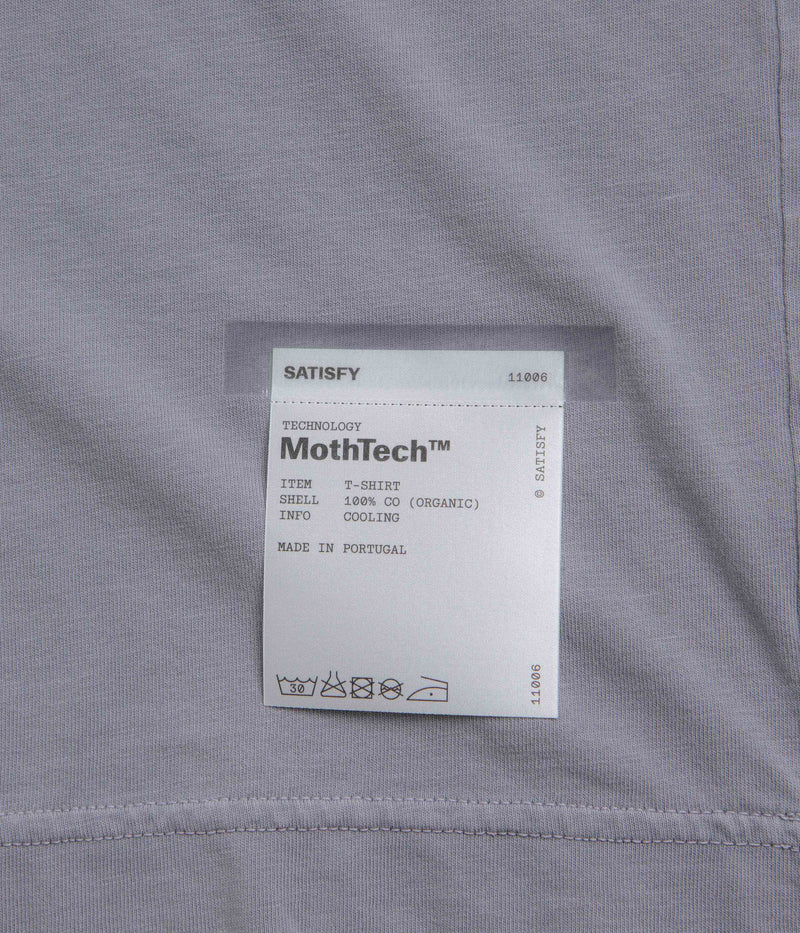 Satisfy MothTech T-Shirt in Aged Quicksilver