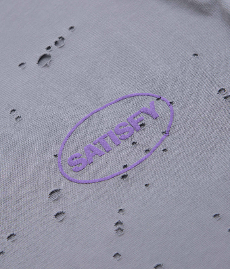 Satisfy MothTech T-Shirt in Aged Quicksilver