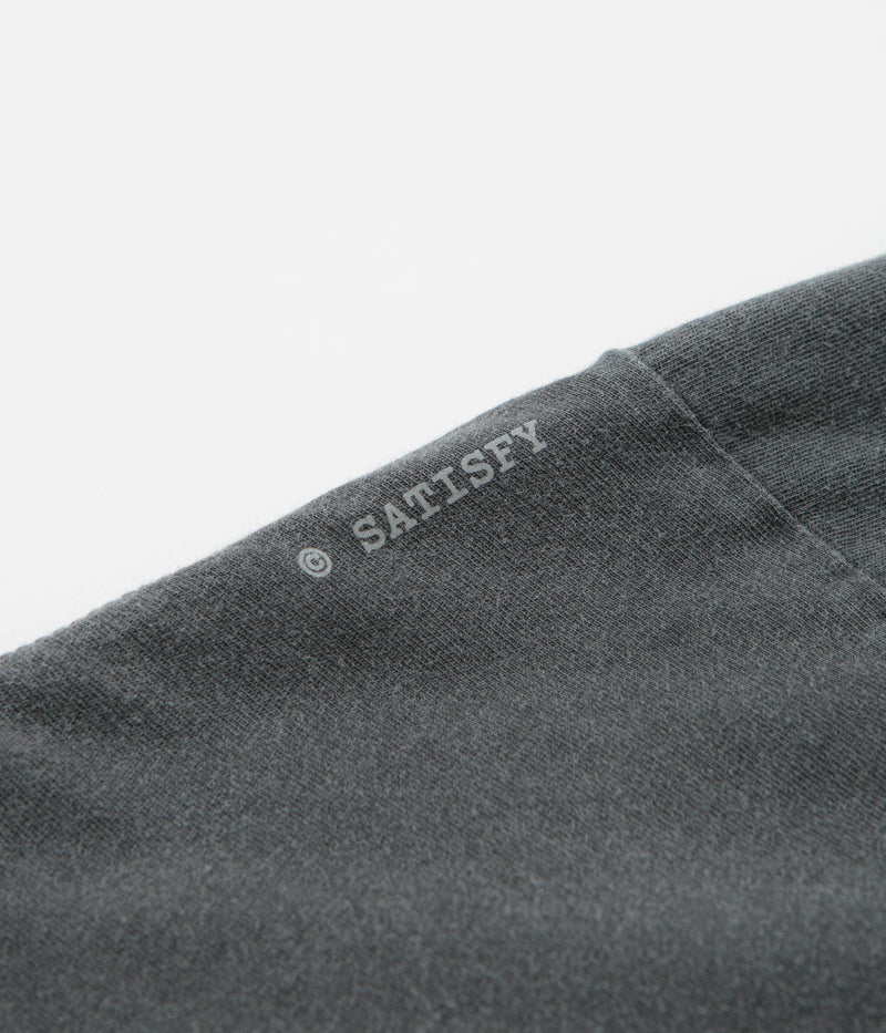 Satisfy MothTech Wild and Free T-Shirt in Aged Black