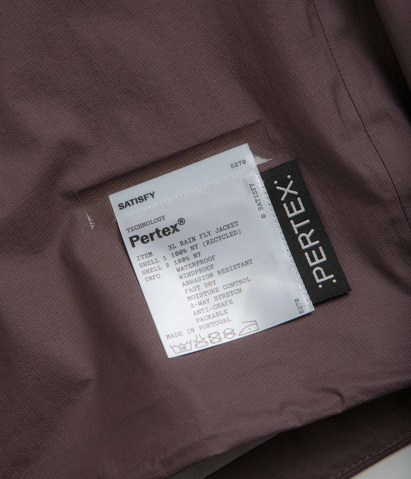 Satisfy Pertex 3L Rain Fly Jacket in Sparrow