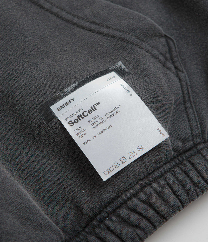 Satisfy SoftCell Hoodie in Aged Black and White