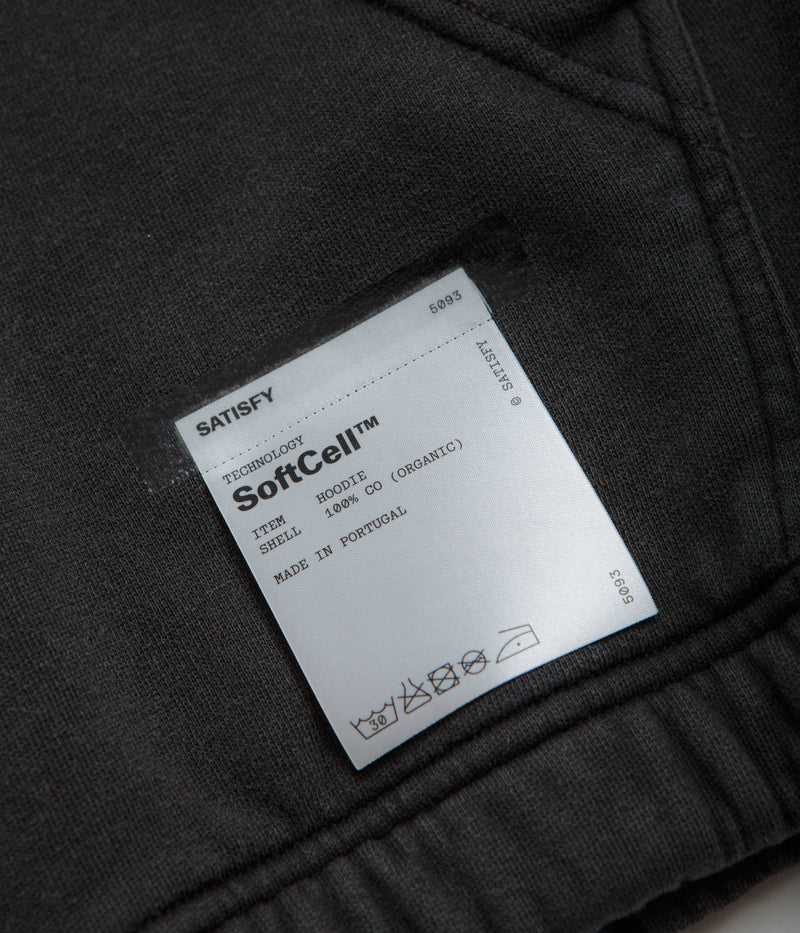 Satisfy SoftCell Hoodie in Aged Black