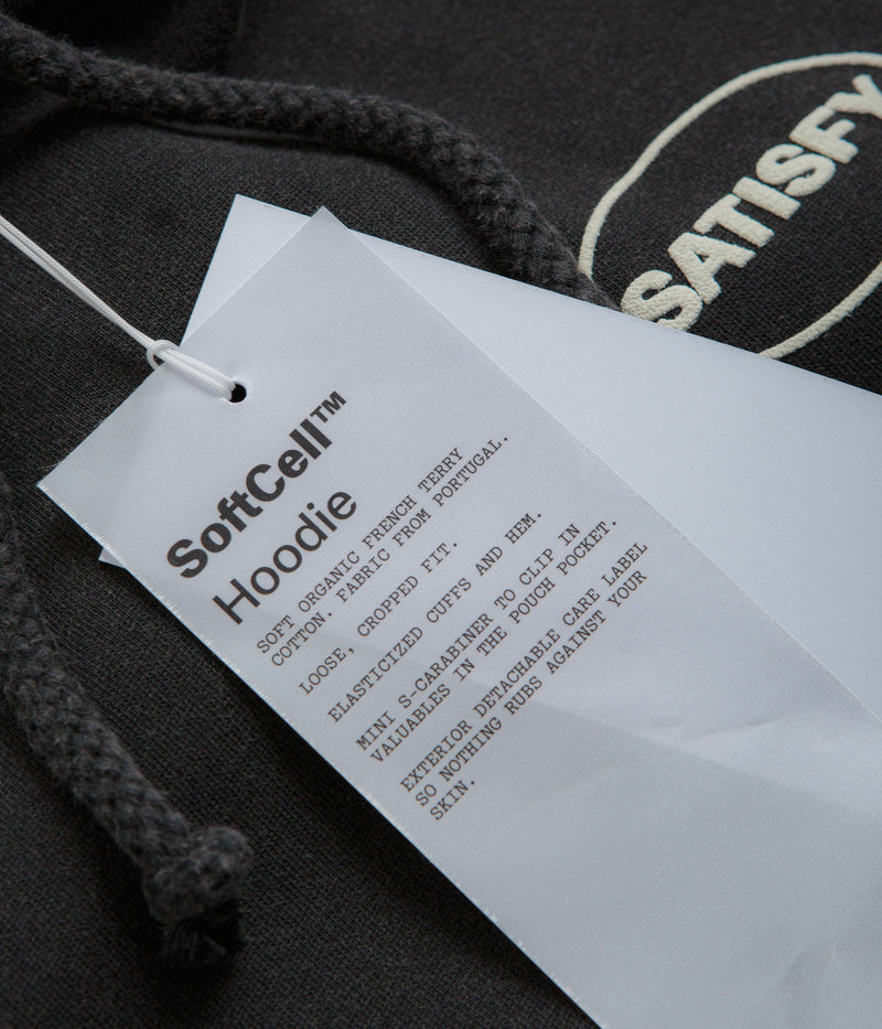 Satisfy SoftCell Hoodie in Aged Black