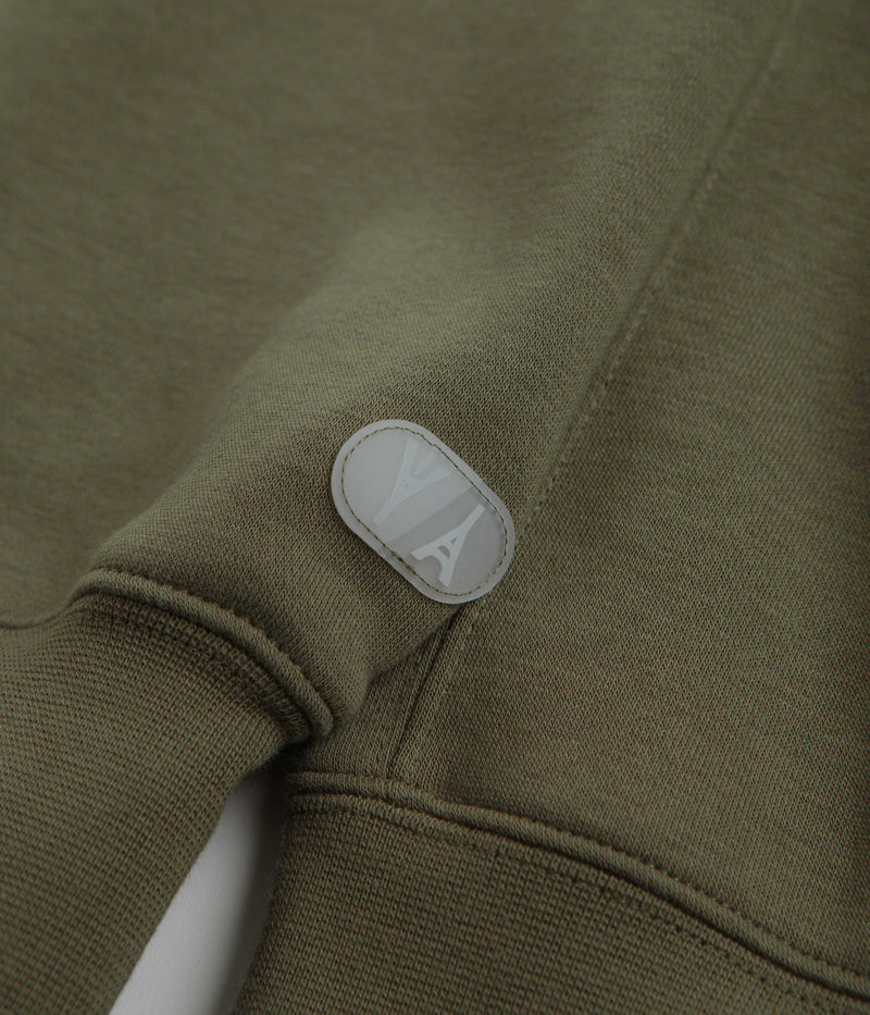 Nike SB Agnostic Hoodie in Medium Olive and White