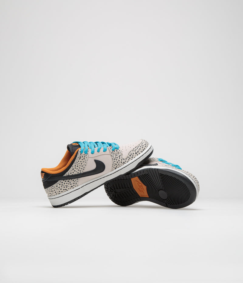 Nike SB Dunk Low Pro Electric (Preschool) Shoes in Phantom and Black and Black - Monarch