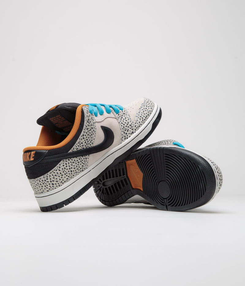 Nike SB Dunk Low Pro Electric Shoes in Phantom and Black and Black - Monarch