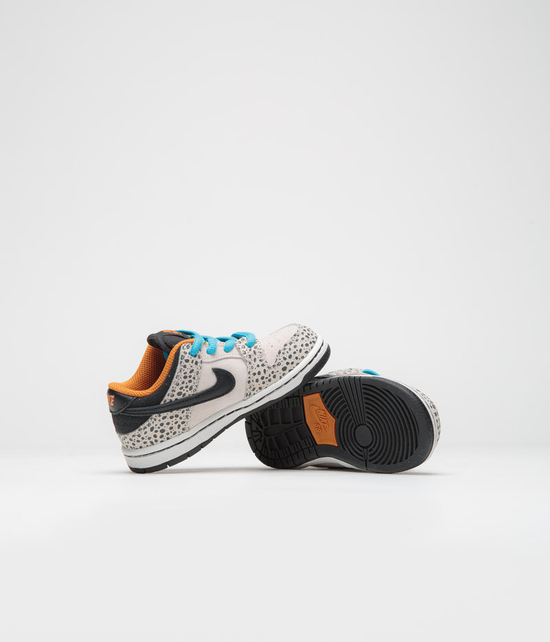 Nike SB Dunk Low Pro Electric (Toddler) Shoes in Phantom and Black and Black - Monarch