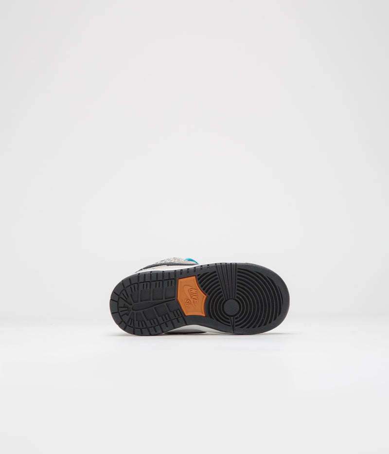 Nike SB Dunk Low Pro Electric (Toddler) Shoes in Phantom and Black and Black - Monarch