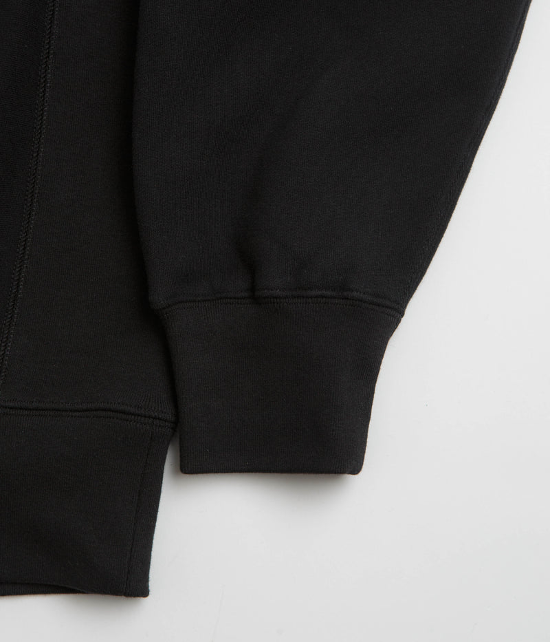 Sci-Fi Fantasy Biker Hoodie in Black